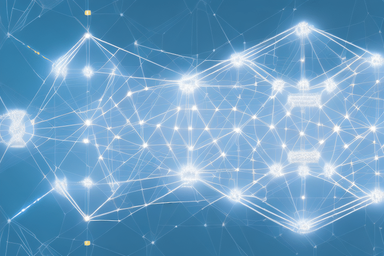 A fortified network structure illuminated from within